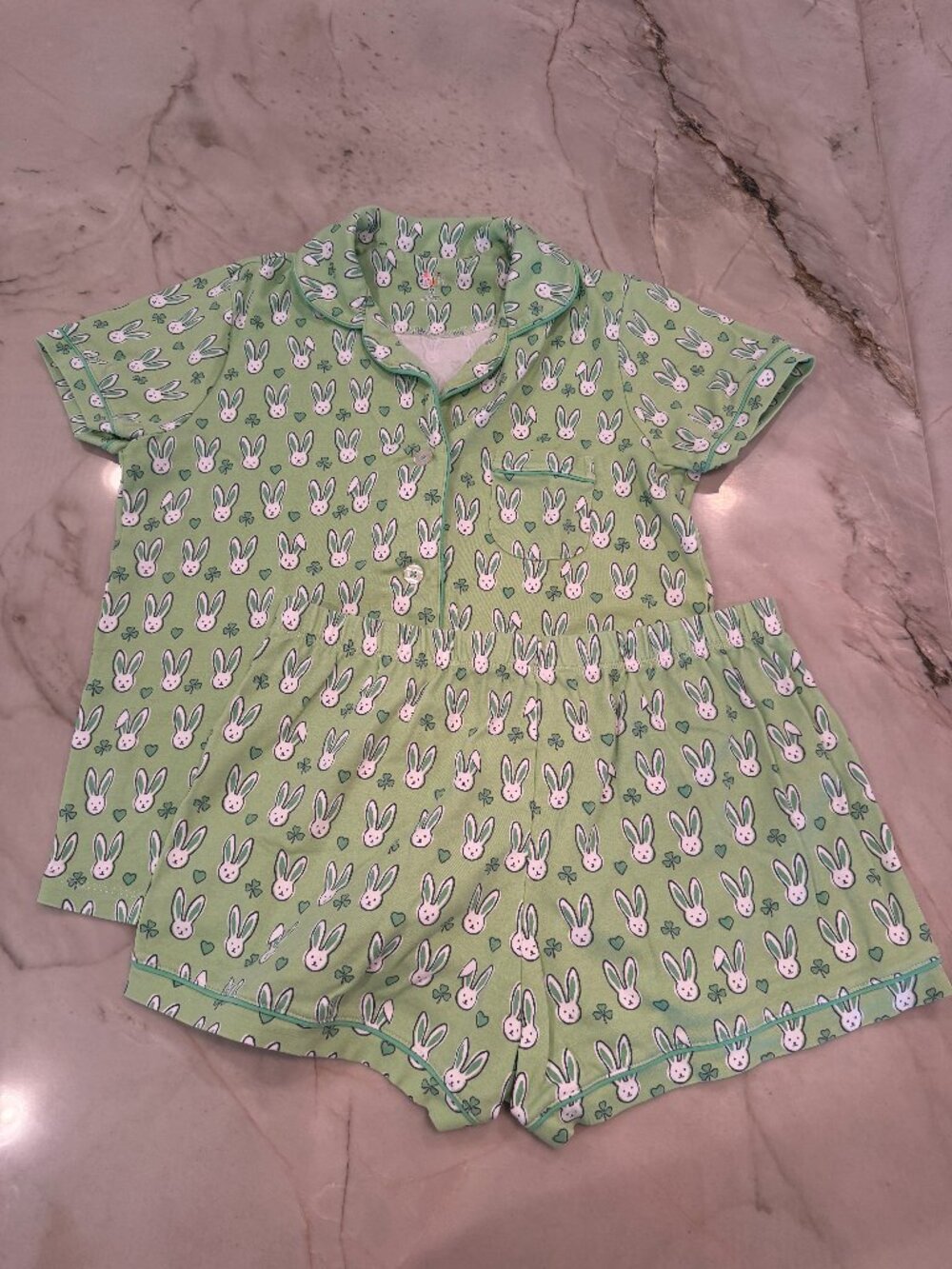 Roller Rabbit Easter Bunny PJ Set